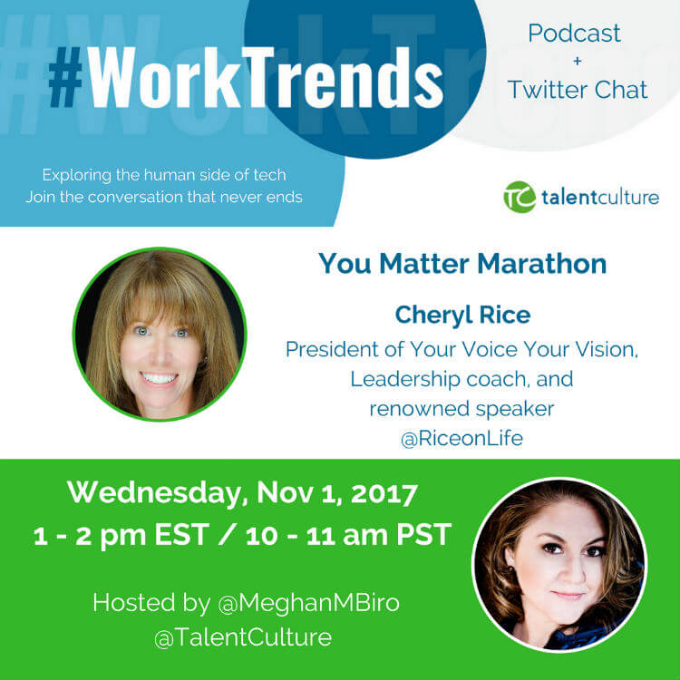 #WorkTrends Preview: Kicking Off the You Matter Marathon