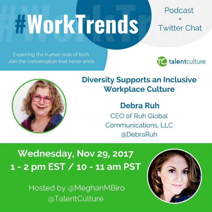 #WorkTrends Preview: Diversity Supports an Inclusive Workplace Culture