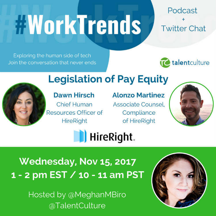 #WorkTrends Preview: Legislation of Pay Equity