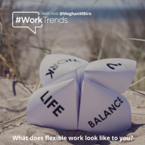 How would you define your ideal flexible work model? How likely is that to happen anytime soon? What's standing between you and your flexible work goals?