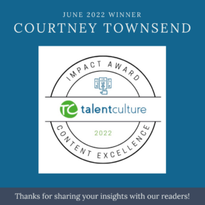 June TalentCulture Impact Award Winner - Courtney Townsend of Duck Creek Technologies