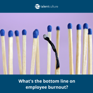 What's the bottom line on employee burnout? Take a look at the latest statistics with our Founder, Meghan M. Biro...
