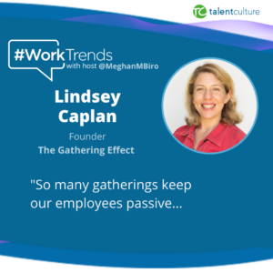 How can work meetings help drive organizational change? Learn from this #WorkTrends podcast...