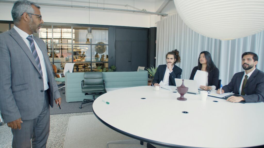 Human leadership advantage